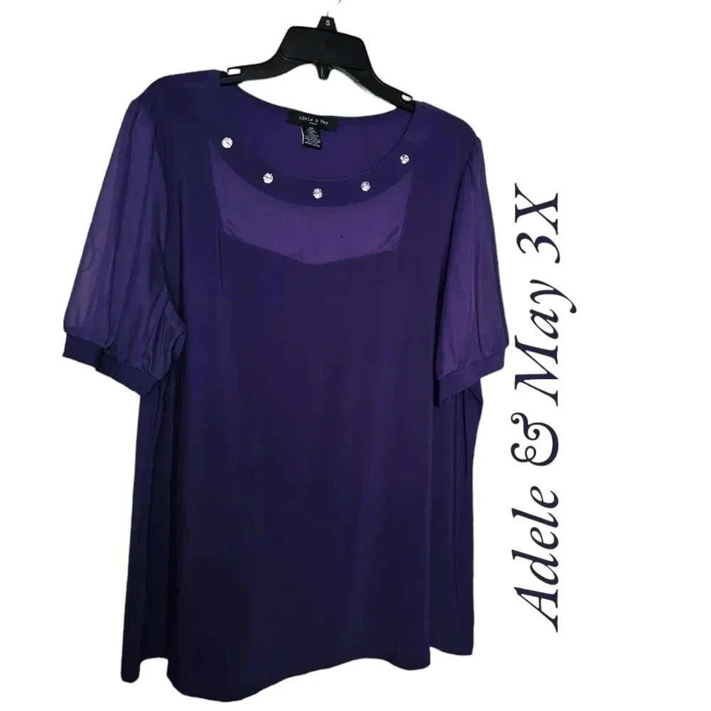Adele & May Blouse 3X